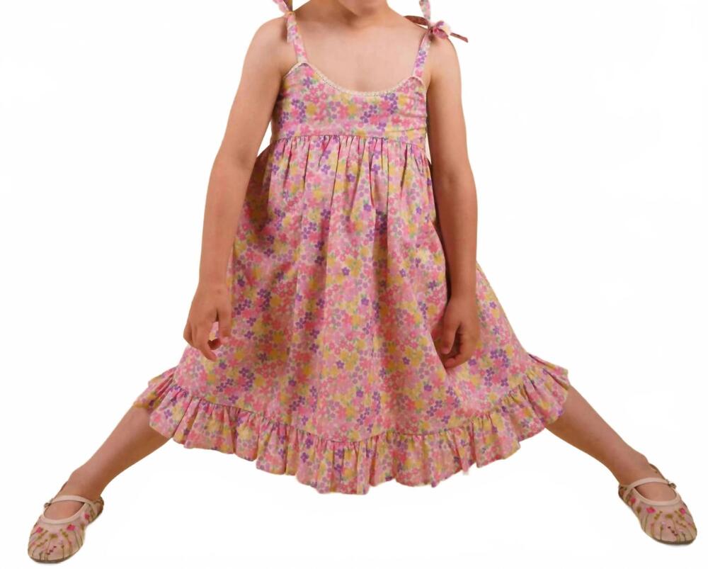 NEW EARLY SUNDAY alena dress in emma floral purple print